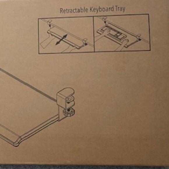 Retractable Keyboard Tray - Picture 3 of 3
